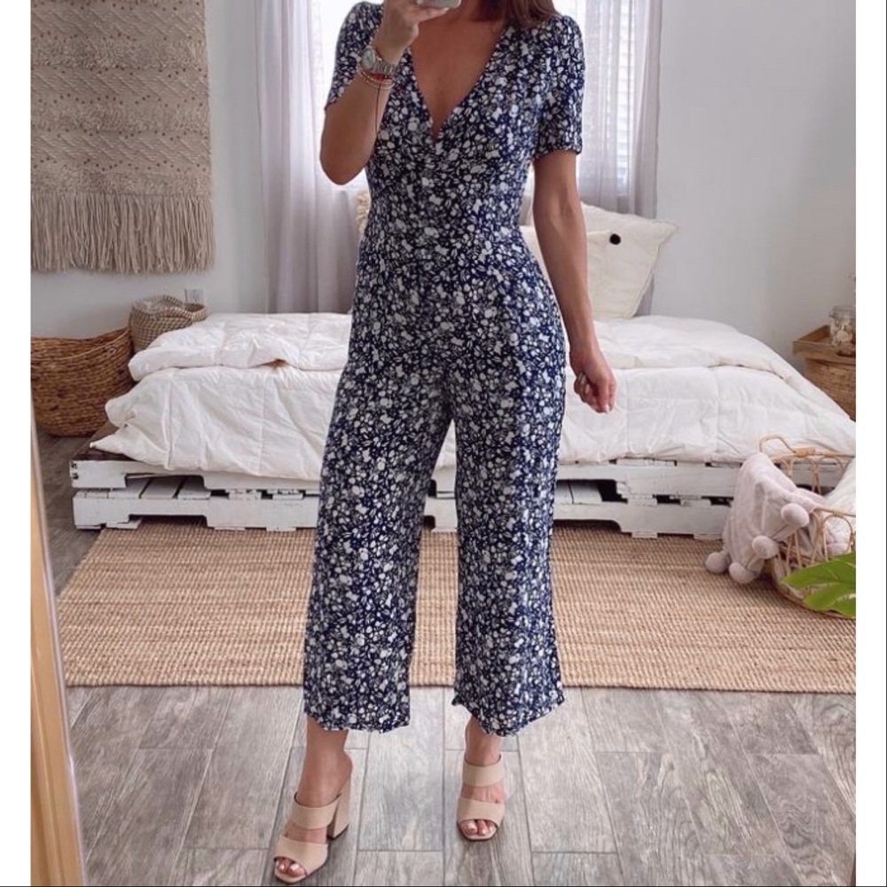 OHM Boutique Floral Jumpsuit